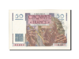 Billet, France, 50 Francs, 50 F 1946-1951 ''Le Verrier'', 1947, 1947-03-20 - 50 F 1946-1951 ''Le Verrier''