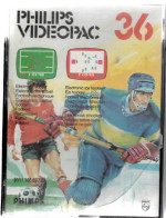 Jeu PHILIPS VIDEOPAC  N°36  (Jeu De Foot Et Hockey )   (J1) - Philips Videopac
