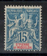 SPM - Réplique De Fournier - YV 64 N* MH - Unused Stamps
