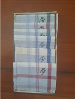 LOT De 6 MOUCHOIRS BRODES MAIN - " R T " - Handkerchiefs