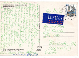 70136 - Bund - 1994 - 200Pfg SWK EF A LpAnsKte SCHWAIG -> Manchester, UT (USA) - Covers & Documents