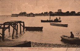 Porchester Castle From River (fort Romain IIIe Siècle) Boats - Carte F.G.O. Stuart N° 1758 - Portsmouth