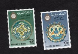 1981- Morocco - Maroc - Blind Week- Seamaine De L'aveugle - Complete Set 2v.MNH** - Maladies
