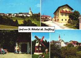 AUSTRIA, STYRIA, LEIBNITZ, DRASSLING, ST. NIKOLAI, STEIERMARK, WIND MILL, CHURCH - Leibnitz