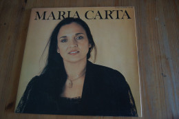 MARIA CARTA  LP  LE CHANT DU MONDE 1984 VALEUR + FOLK WORLD - Autres & Non Classés