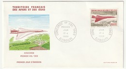 FDC - AFARS Et ISSAS - PA N°60  (1969) Concorde - Covers & Documents