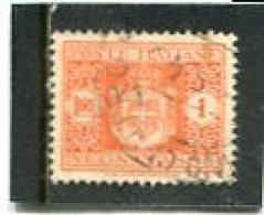 ITALIA - 1945  POSTAGE DUE  1 L  WMK  FINE USED - Portomarken