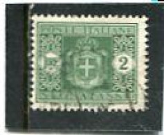 ITALIA - 1945  POSTAGE DUE  2 L  WMK  FINE USED - Segnatasse