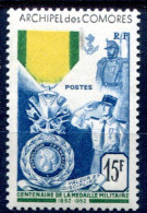 Archipel Des Comores    12 **  Centenaire De La Médaille Militaire - Ongebruikt
