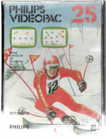 Jeu   VIDEOPAC   N°25   PHILIPS    (J1)  (Jeu De Ski ) - Philips Videopac