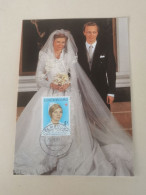 Famille Grand-Ducale Luxembourg 1982 - Maximumkaarten