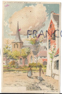 La Belgique Pittoresque. Dessin De F. Ranot. Dilbeek. L'église. - Dilbeek