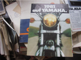 1981 Auf Yamaha - Moto