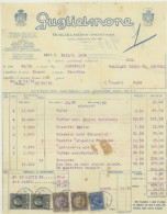 MORTARA 1934 -PAVIA -GUGLIELMONE STABILIMENTO DI WAFERS, BISCOTTI, TORTINE, PANETTONE,CARAMELLE - Invoices