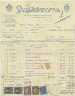 MORTARA 1934 -PAVIA -GUGLIELMONE STABILIMENTO DI WAFERS, BISCOTTI, TORTINE, PANETTONE,CARAMELLE - Fatture