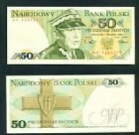 POLAND - 1988 50 Zloty UNC - Pologne