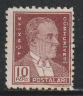 TURQUIE  866 // YVERT 1110 // 1950-51 - Used Stamps