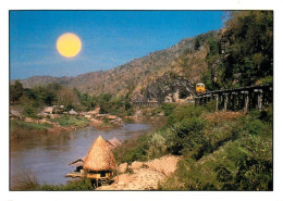 Thailand Ww2 Dead Railway Kanchanaburi Curve And Hut - Thaïlande