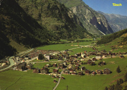 SWITZERLAND, VALAIS, TASCH, VISP, TOWN, MOUNTAIN, PANORAMA - Täsch