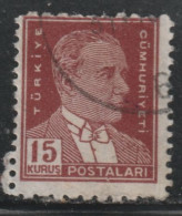 TURQUIE  869 // YVERT 1117 A  // 1950-51 - Usati