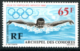 Archipel Des Comores          PA 25  **   J.O De Mexico - Airmail