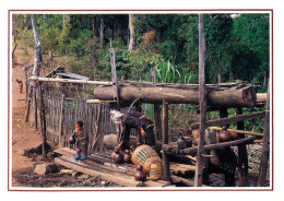 Thailand Northern Mountain Village Water Carrier Ethnic Native - Thaïlande