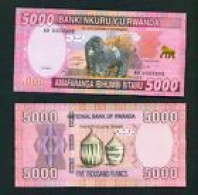 RWANDA - 2014 5000 Francs UNC - Ruanda