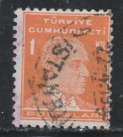 TURQUIE  875 // YVERT 1203  // 1953-55 - Usati