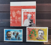 New Zealand 2022 Lucy Moore Uruguay 1997 Arechavaleta Botanist Christmas Island 1978 Lister Flora Plant MNH - Unused Stamps