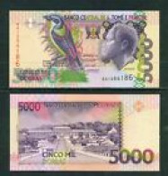 SAO TOME AND PRINCIPE - 1996 5000 Dobras UNC - São Tomé U. Príncipe