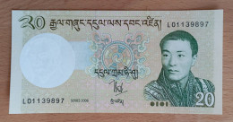 Bhutan 20 Ngultrum 2006 (2006) UNC - Bhutan