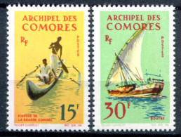 Archipel Des Comores          33/34 **  Embarcations - Ongebruikt
