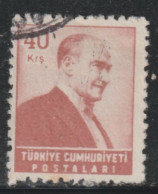 TURQUIE  884 // YVERT 1278  // 1955-56 - Gebraucht