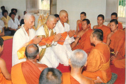 Thailand Entering Monkhood A NAAG Young Thai Chief Abbot - Thaïlande