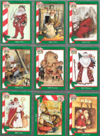 BF67 - SERIE COMPLETE 72 CARTES SANTA AROUND THE WORLD - NOEL - Other & Unclassified