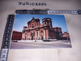 AD8672 CARPI PANORAMA PIAZZA CHIESA AUTO D'EPOCA - Carpi