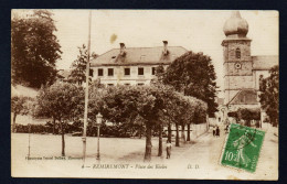 88. Remiremont. Place Des Ecoles Et église Notre-Dame. 1923 - Remiremont