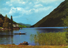 AUSTRIA, CARINTHIA, WEISSENSEE, LAKE, MOUNTAIN, BOAT, LANDSCAPE - Weissensee