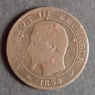 5 Centimes Napoléon III 1854 W - 5 Centimes