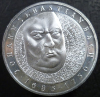 Germania - RFT - 10 Mark 2000 F - 250° Morte Di Johann Sebastian Bach - KM# 202 - 10 Mark