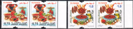 2023.Tunisie - émission N° 11, Harissa Tunisienne - Série Compléte  - En Paire - 4V/  MNH***** - Vegetazione