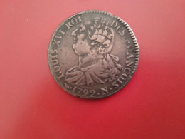 2 SOLS LOUIS XVI - 1791-1792 Constitution