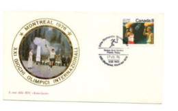 MONTREAL 1976 8 Cent FDC - 1971-1980