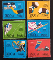 SD)POLAND. OLYMPICS. DIFFERENT TYPES OF SPORTS. MNH - Collezioni