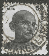 India. 1988 Gandhi. 60p Used. SG 1320 - Used Stamps