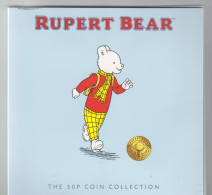 Isle Of Man 2020 50p Coin Set Rupert Bear BUNC Presentation Pack - Isle Of Man