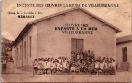 S14489 Cpa 34 Camp De La Corniche à Sète - Entente Des Oeuvres Laïques De Villeurbanne  - Sete (Cette)