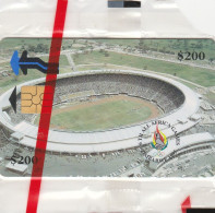 Zimbabwe, ZIM-06, $200, 6th All Africa Games - Stadium, Mint In Blister, 2 Scans. - Zimbabwe