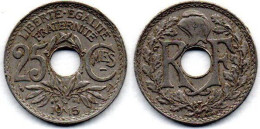 MA 27124  /  25 Centimes 1915 TTB+ - 25 Centimes