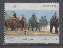 NEPAL, USED STAMP, OBLITERÉ, SELLO USADO. - Nepal